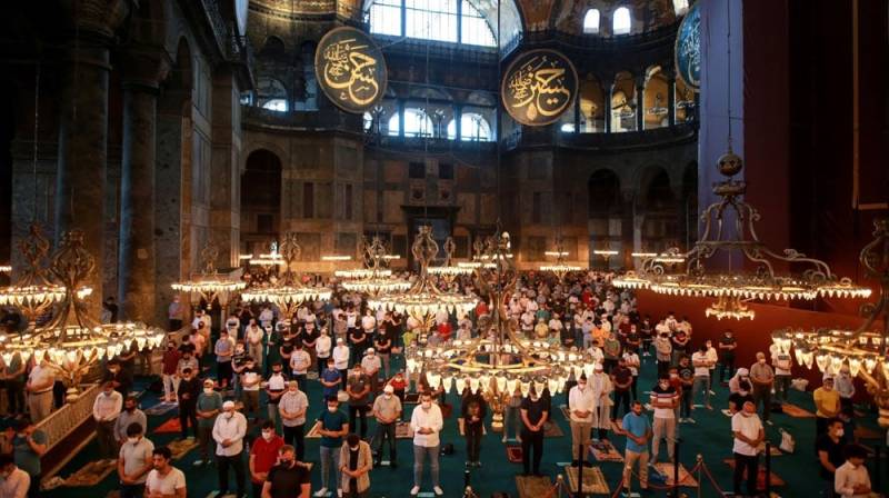 Ramadan prayers to be held in Turkey’s Hagia Sophia mosque after almost a century