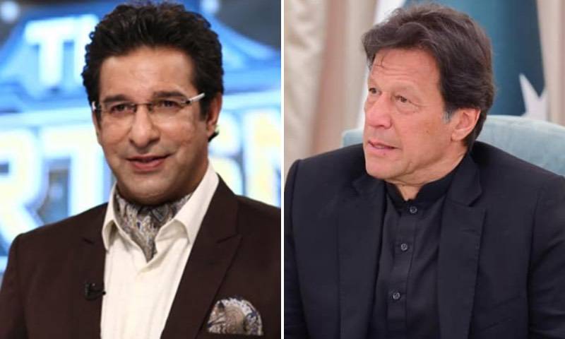 Former Skipper Wasim Akram comes out openly in support of his Captain PM Imran Khan