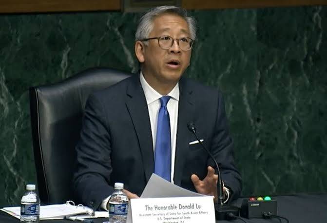 US top diplomat Donald Lu did not reject allegations of threatening Pakistani diplomats in US