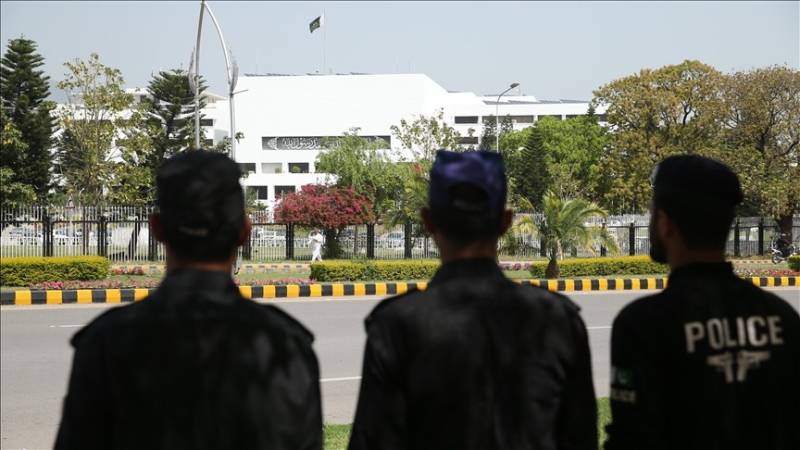 What happens next when Pakistani National Assembly is dissolved?