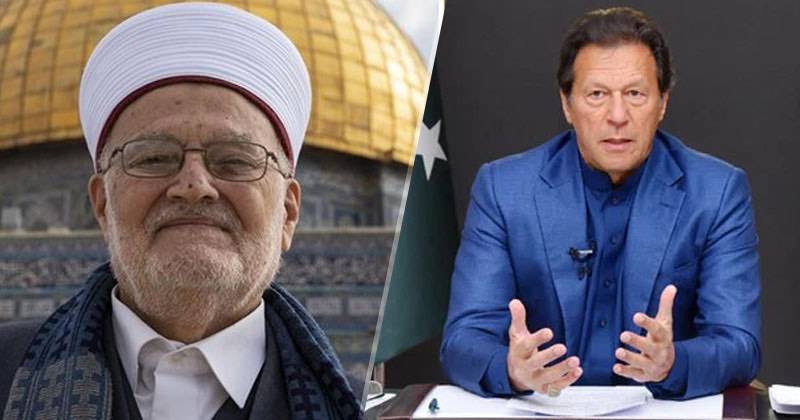 Every morning I pray for PM Imran Khan, the true leader of Muslim world: Imam Masjid Al Aqsa