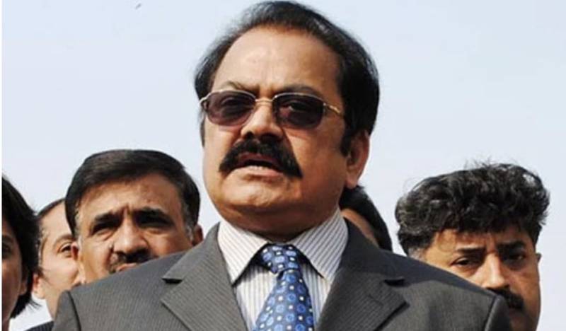 Interior Minister Rana Sanaullah in action over anti Army propaganda on social media