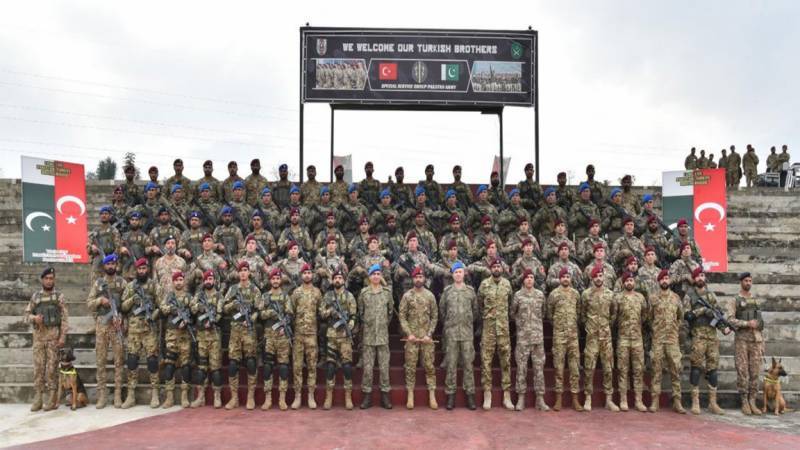 Ataturk XII: Pakistan and Turkish forces launch joint military drills