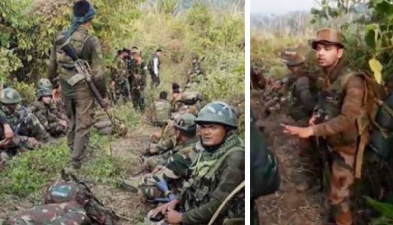 Entire platoon of Indian border forces captured by insurgents