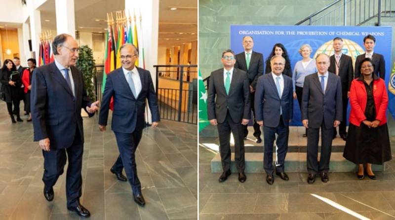 Pakistan Foreign Secretary held important meetings in Hague over OPCW moot