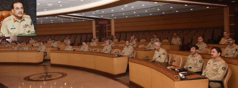 Pakistan Army 258th Corps Commander Conference held at GHQ