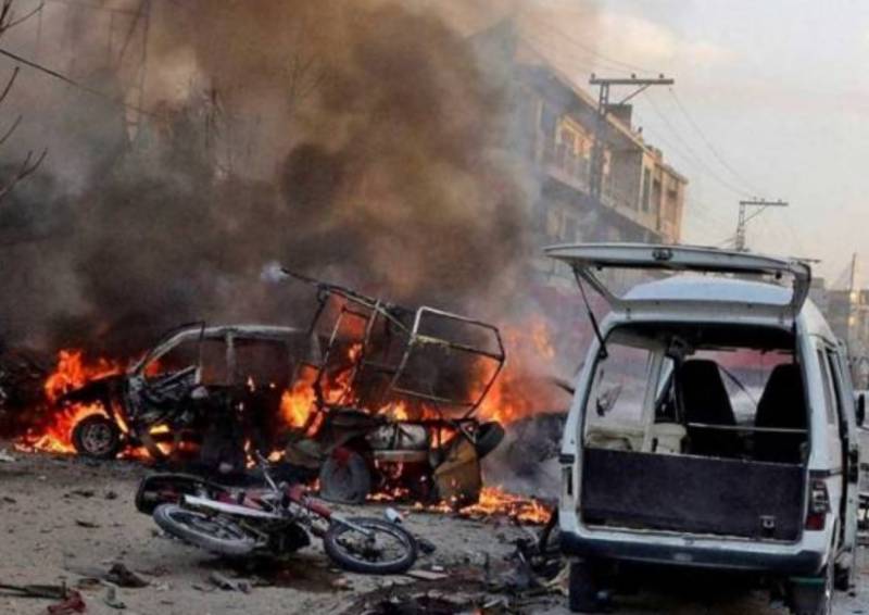Casualties increased in suicide bombing attack in KP