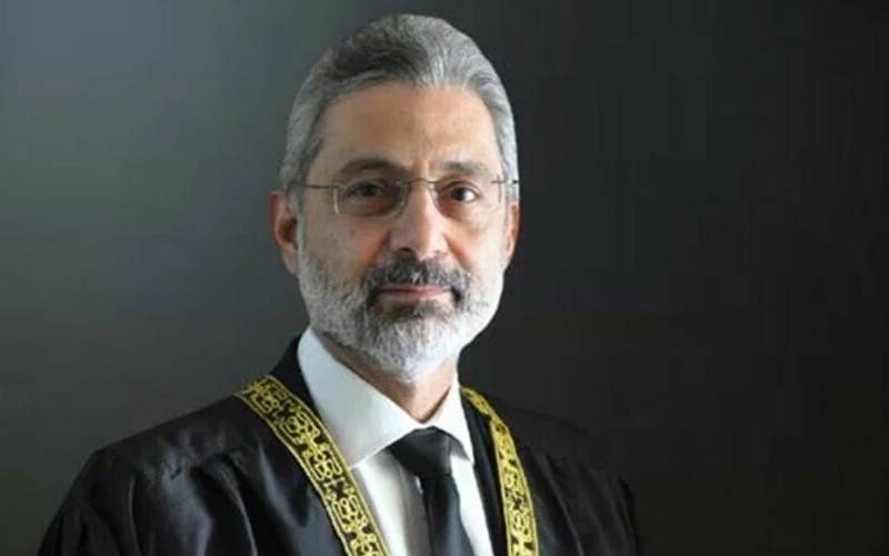 CJP Justice Qazi Faiz Isa issues first transfer and posting order