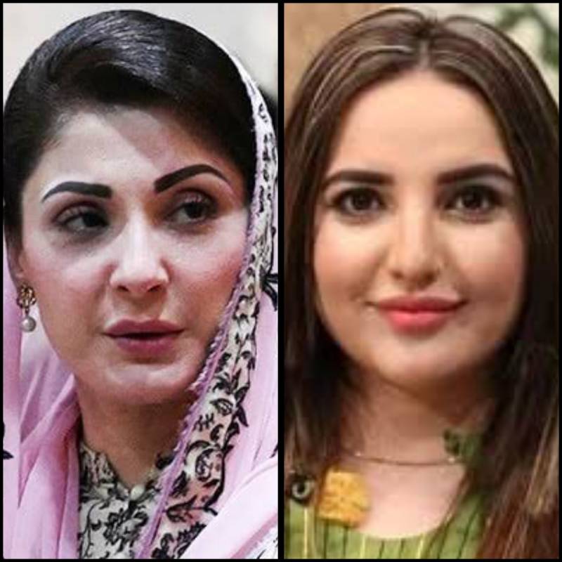 Hareem Shah makes startling allegations against Maryam Nawaz