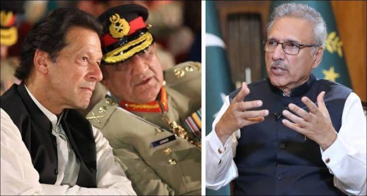 President Alvi responds on disappointment shown by Imran Khan against him