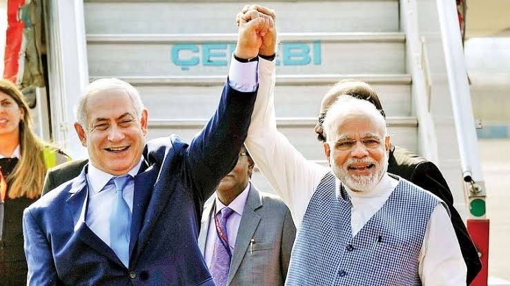 Indian PM Modi takes a harsh stance on Palestinian- Israel conflict