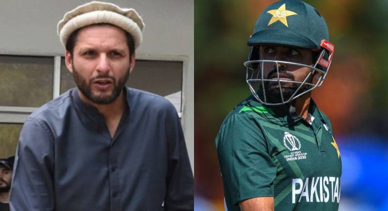 Shahid Afridi discusses conversation with Babar Azam over recent difficulties