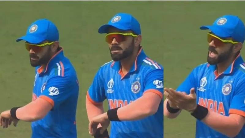 In a shame, Virat Kohli mocked Pakistani batter Mohammad Rizwan during the match