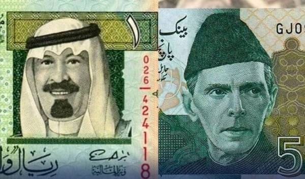 Pakistani Rupee rises against Saudi Riyal in interbank