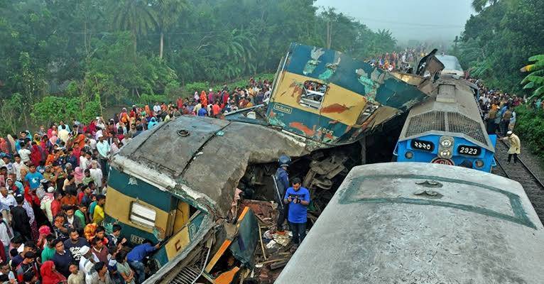 Deadly train collision, Over 115 killed and injured