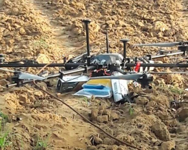 Pakistan takes down Indian forces attempt of drone launch at border