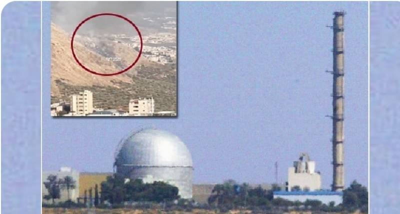 Shocking: Israeli secret nuclear installation come under heavy rocket attack by Hamas