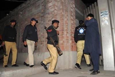 blast peshawar suspects crackdown kpk police against after