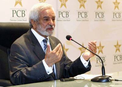  Chairman PCB Ehsan Mani gives a blow to India on first day 