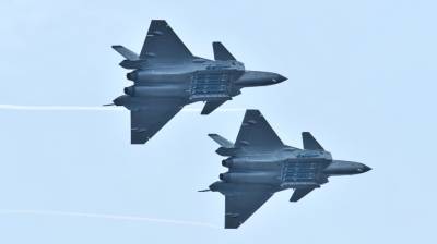 In a first, Chinese stealth fighter jets J20 shows missile ...