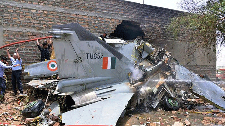 Indian Air Force lost 20 aircraft in crashes since 2016