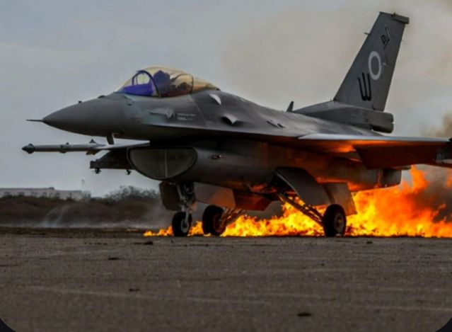 Air Force F-16 Fighter Jet Crashes in Night Training Mishap