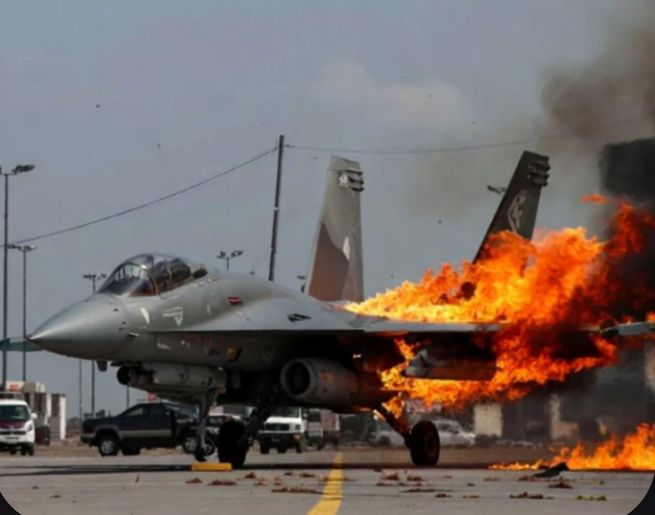 Su 30 Figher Jet Crashes During Training Mission
