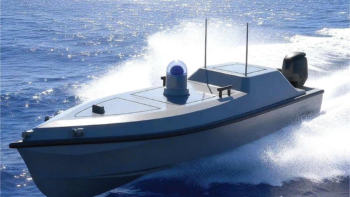 Pakistan Navy Unveils Indigenous Unmanned Surface Vehicle