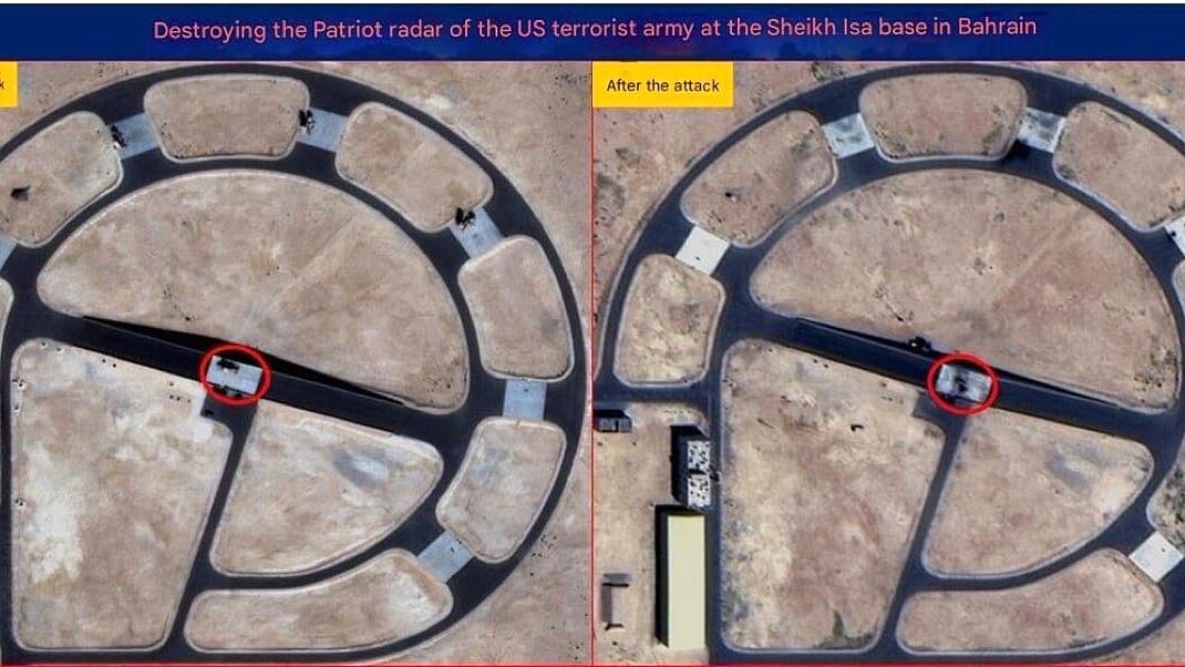 IRGC Missiles Destroy Two Key US Radar Systems Including Patriots in Gulf