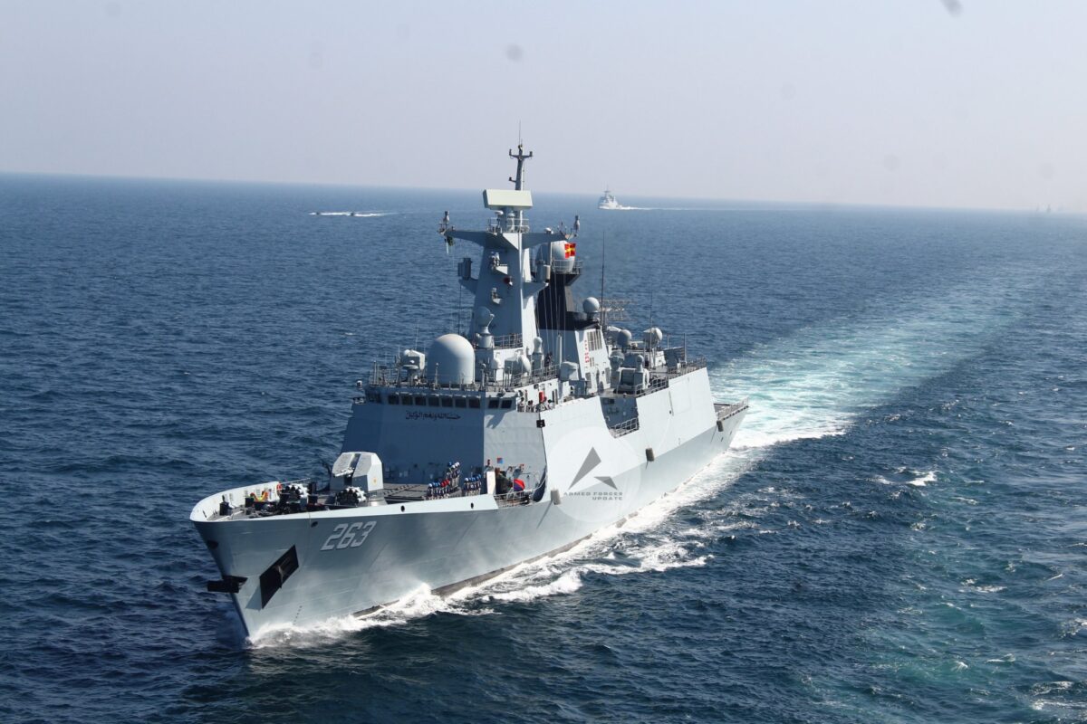 Sea Guardian Drills: Chinese naval warship arrives in Karachi
