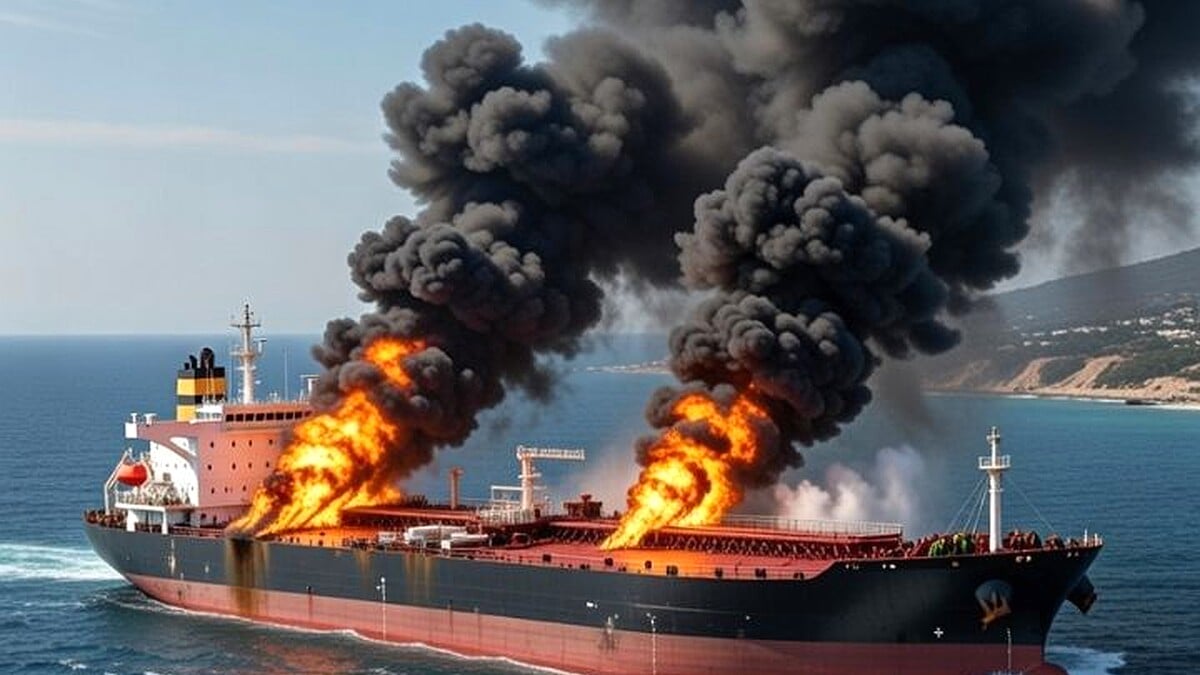 Iranian Attack on a Vessel and Oil Tanker Near Saudi Coast Heightens Gulf Tensions