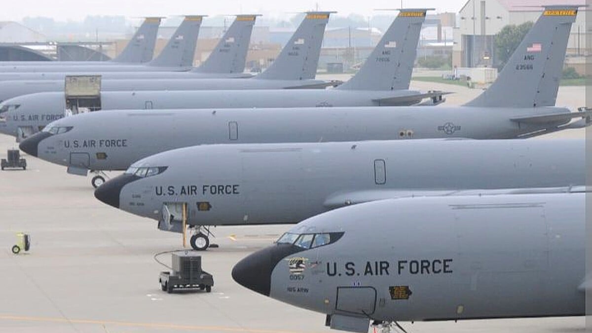 One US KC-135 Stratotanker Crashes, Other damaged in Iraq, IRDC Claims Shooting Down