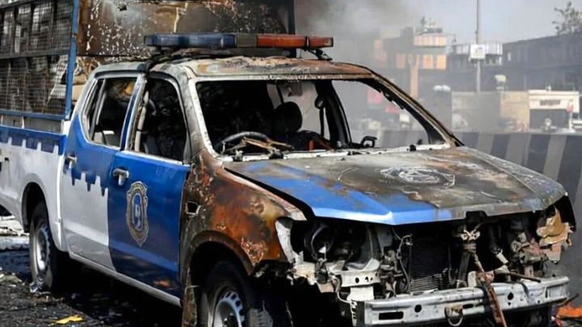 Seven policemen martyred in a terrorist IED attack in Pakistan