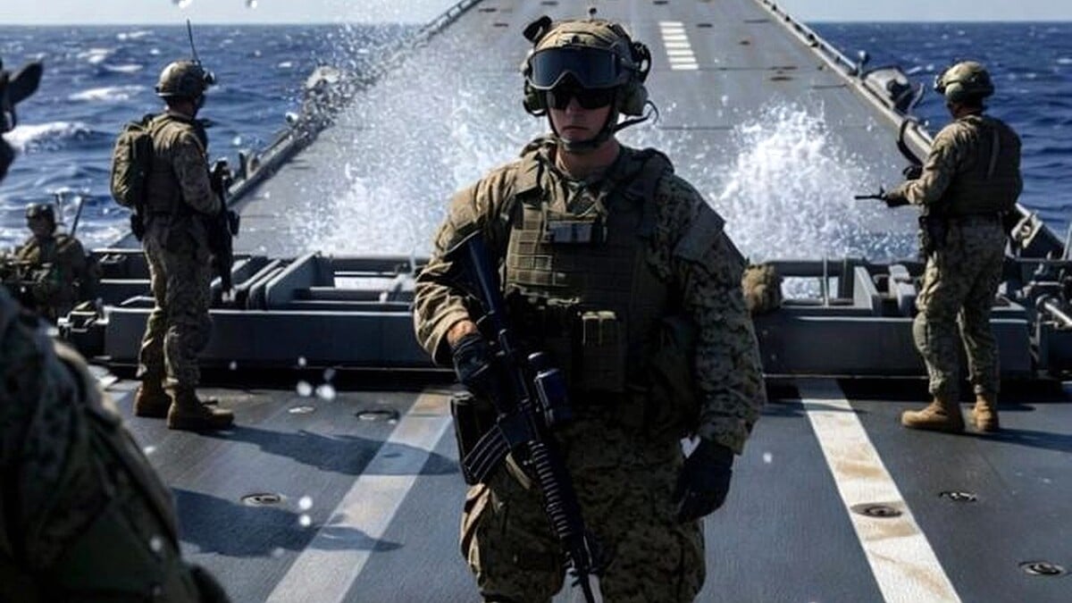 US Marines Launched Against Strait of Hormuz Closure