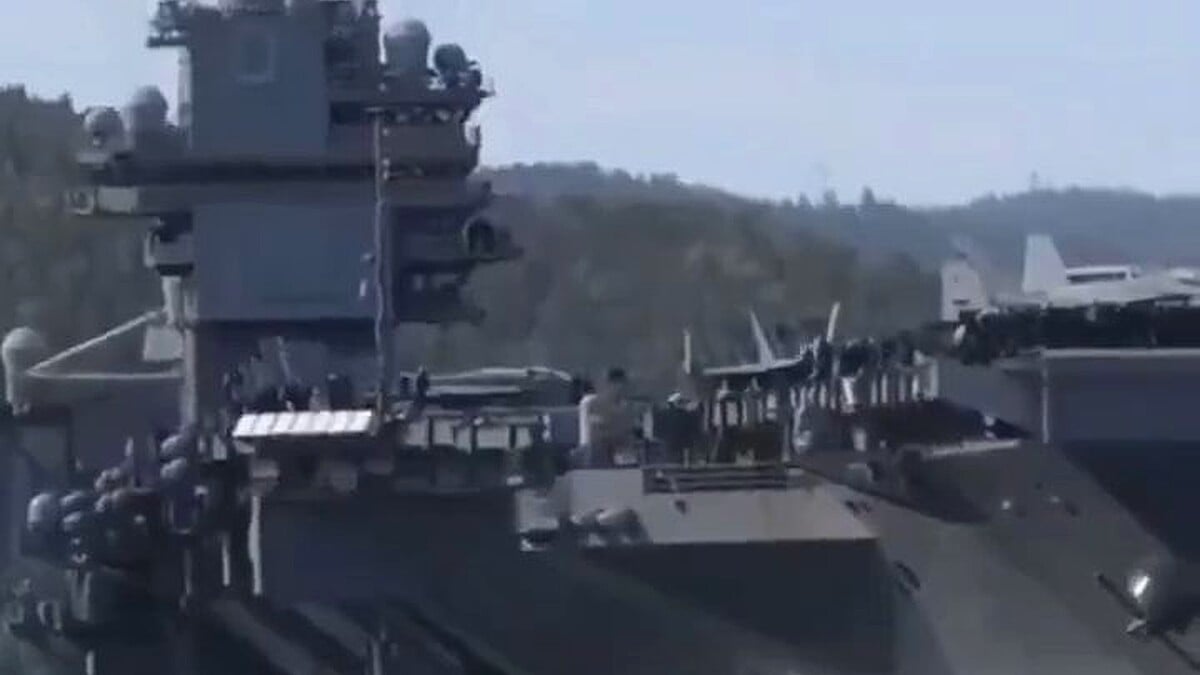 USS Gerald R Ford Massive Problems Force Middle East Withdrawal