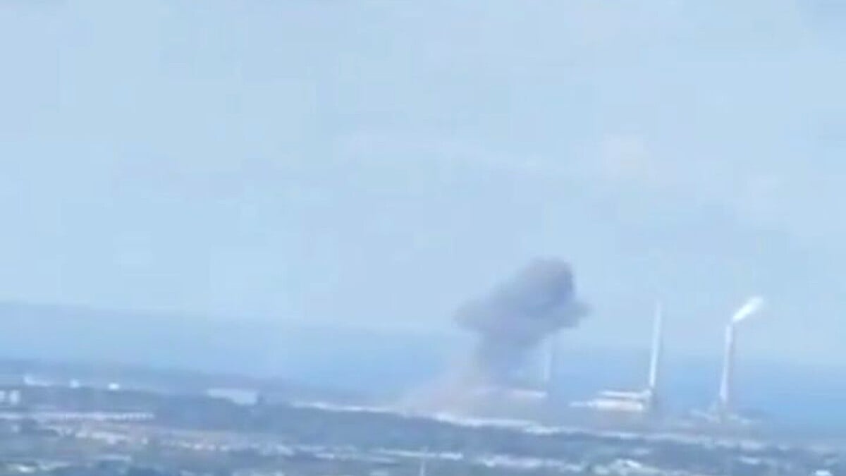 Iranian Ballistic Missile Strikes Israel's Largest Orot Rabin Power Plant Iranian Ballistic Missile Strikes Israel’s Largest Orot Rabin Power Plant