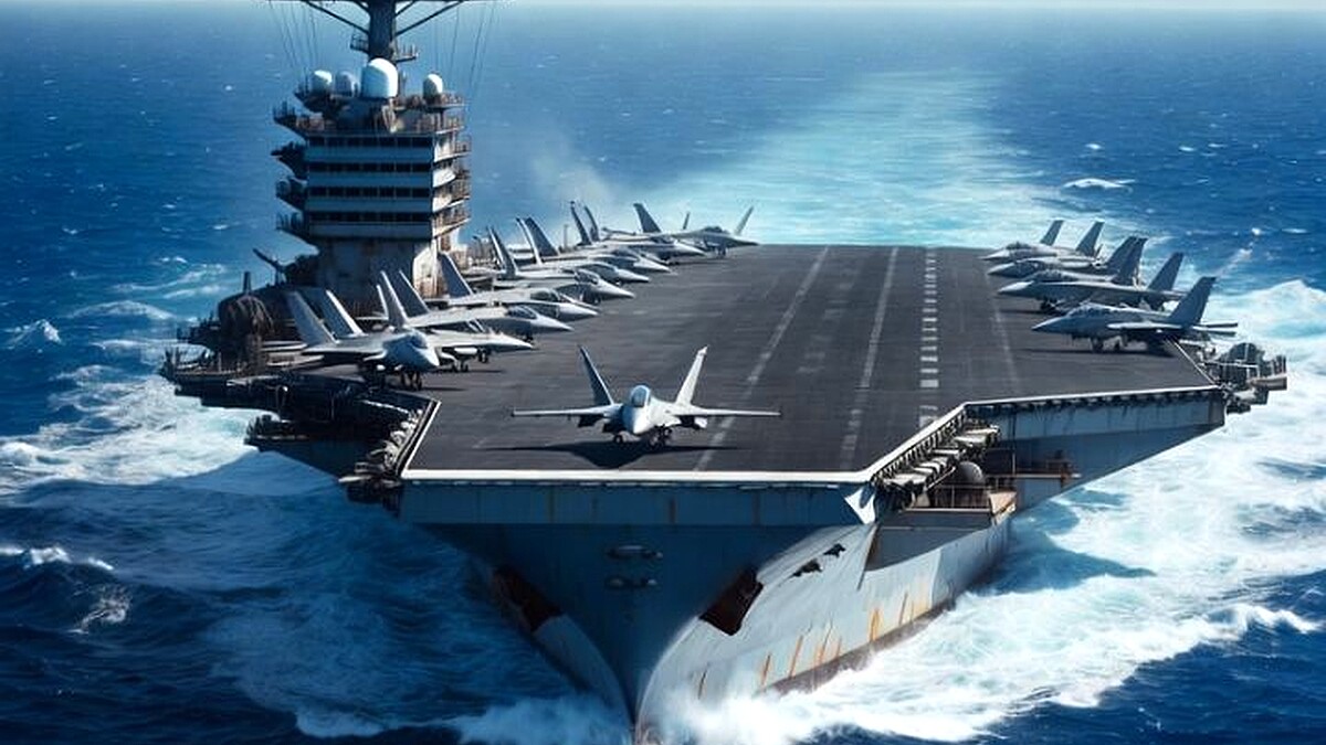Iran Claims Qader Cruise Missile Strike on US Carrier Group Iran Claims Qader Cruise Missile Strike on US Carrier Group
