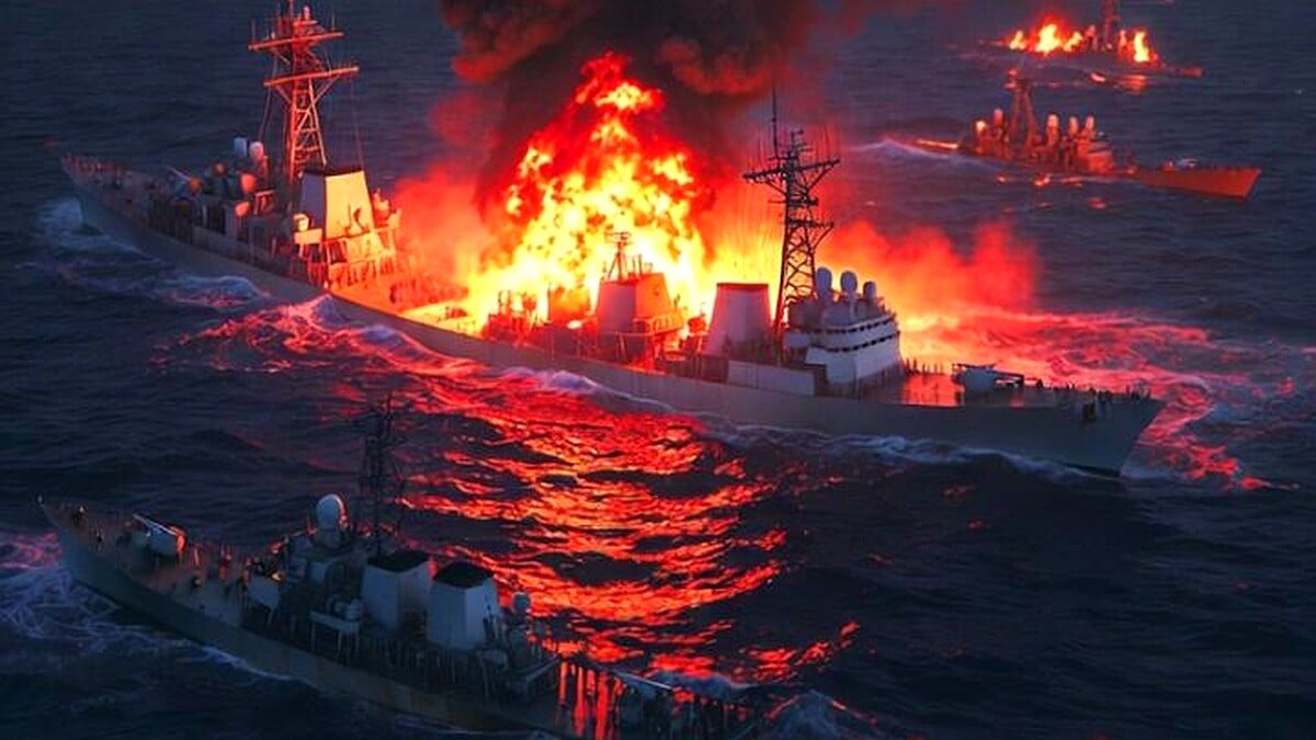 Iran Reported Devastating Strike on US Naval Forces Destroy 6 Vessels Iran Reported Devastating Strike on US Naval Forces Destroy 6 Vessels