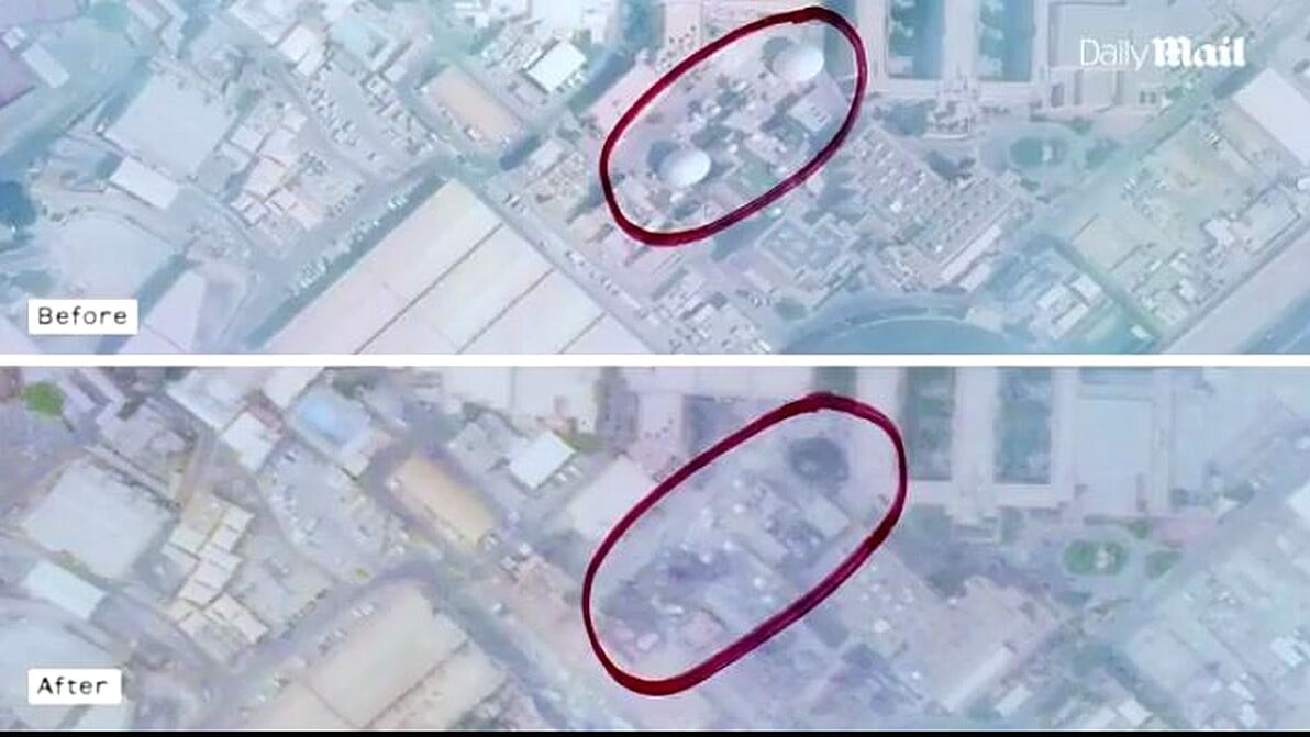 Iranian strikes devastate US 5th Fleet base in Bahrain as satellite images reveal massive destruction