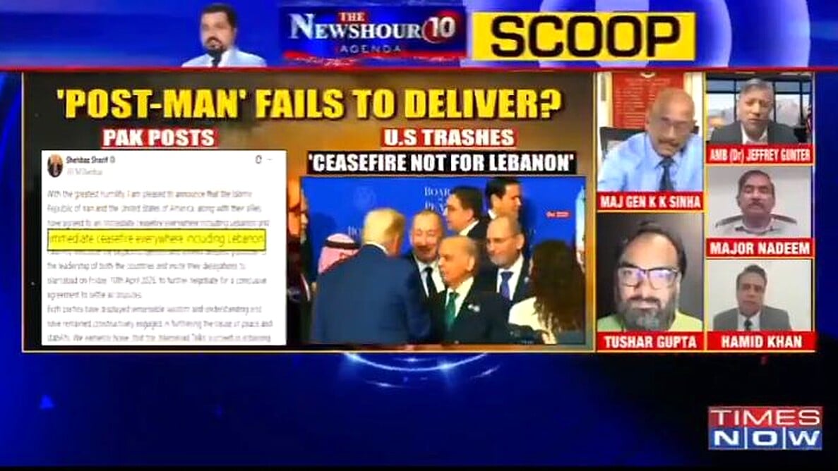 Ex-US Diplomat Embarrasses Indian Media Over JD Vance Pakistan Visit 