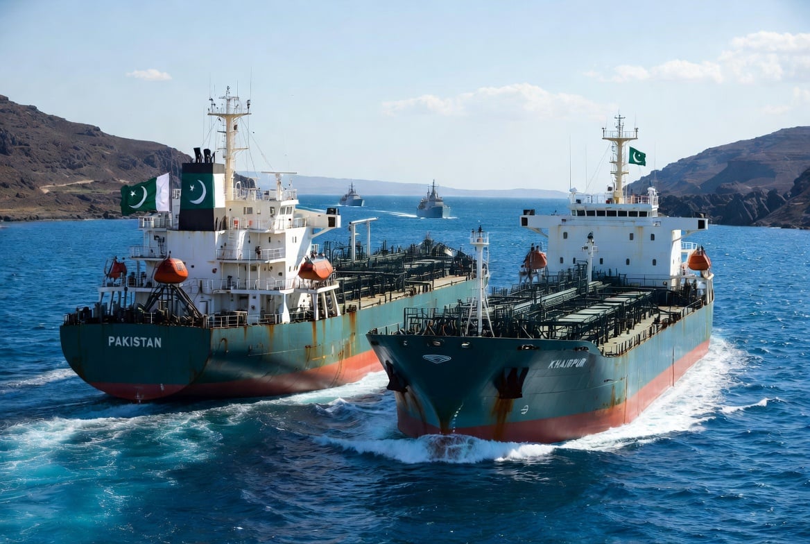 Were Two Pakistani Ships  Detained by Iran Navy in Strait of Hormuz?