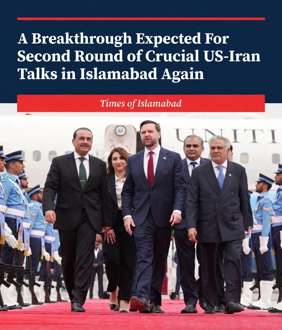 Pakistan Pushes Hard for Second Round of Crucial US Iran Talks in Islamabad 