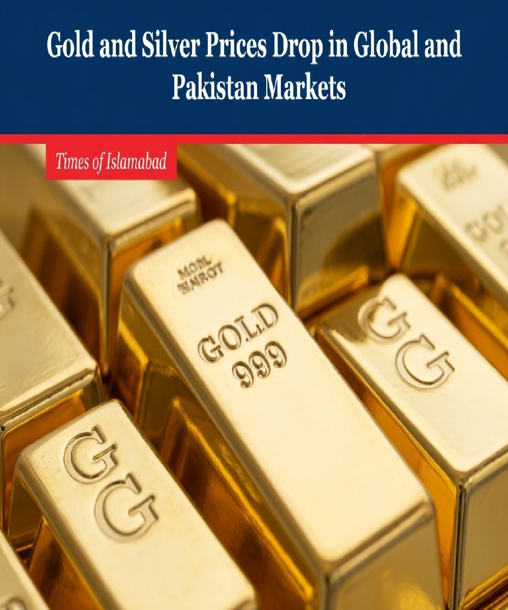 Gold Prices in Pakistan Today  Drop After Reduction in Global Markets