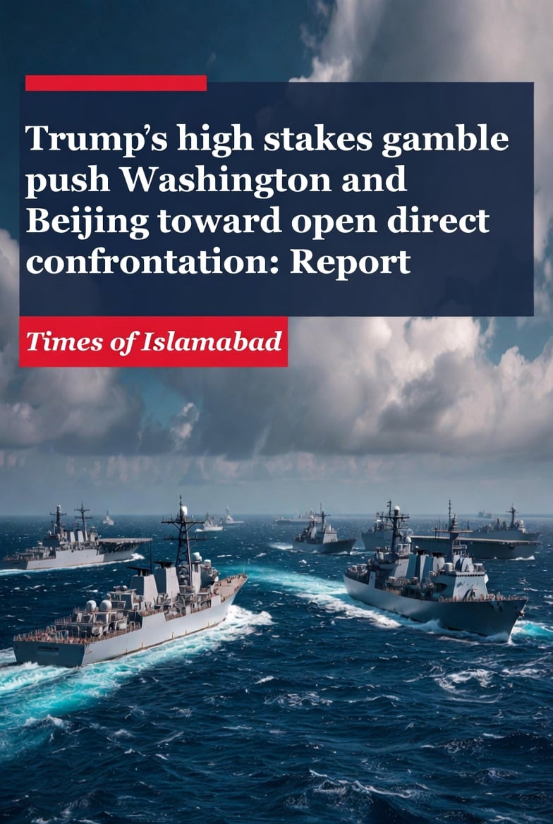 Trump's high stakes gamble could push Washington and Beijing toward direct confrontation