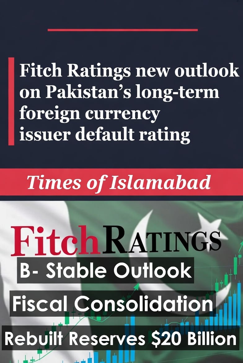 Fitch Ratings Unveil Pakistan Sovereign B Rating With Stable Outlook