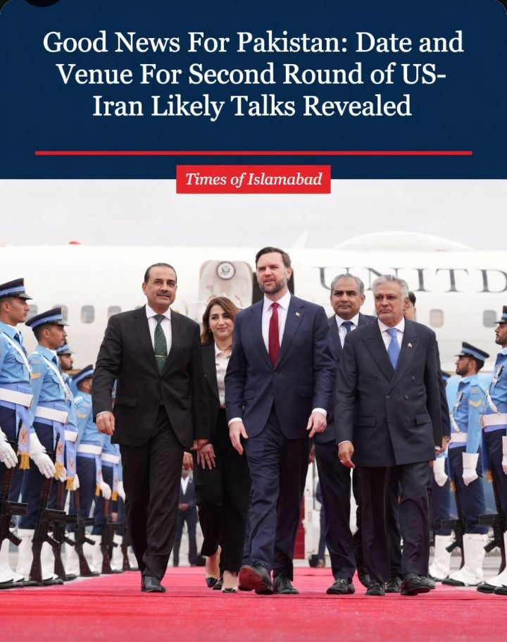 Pakistan To Host Crucial Second Round of US-Iran Talks in Islamabad: Sources 