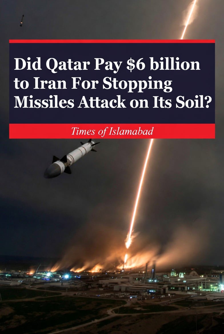 Did Qatar Pay $6 Billion To Iran For Stopping Attacks on Its Soil? Did Qatar Pay $6 Billion To Iran For Stopping Attacks on Its Soil?