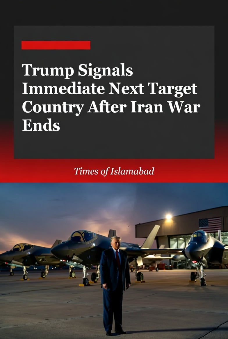 Trump Signals Next Target Country After Iran War Ends 