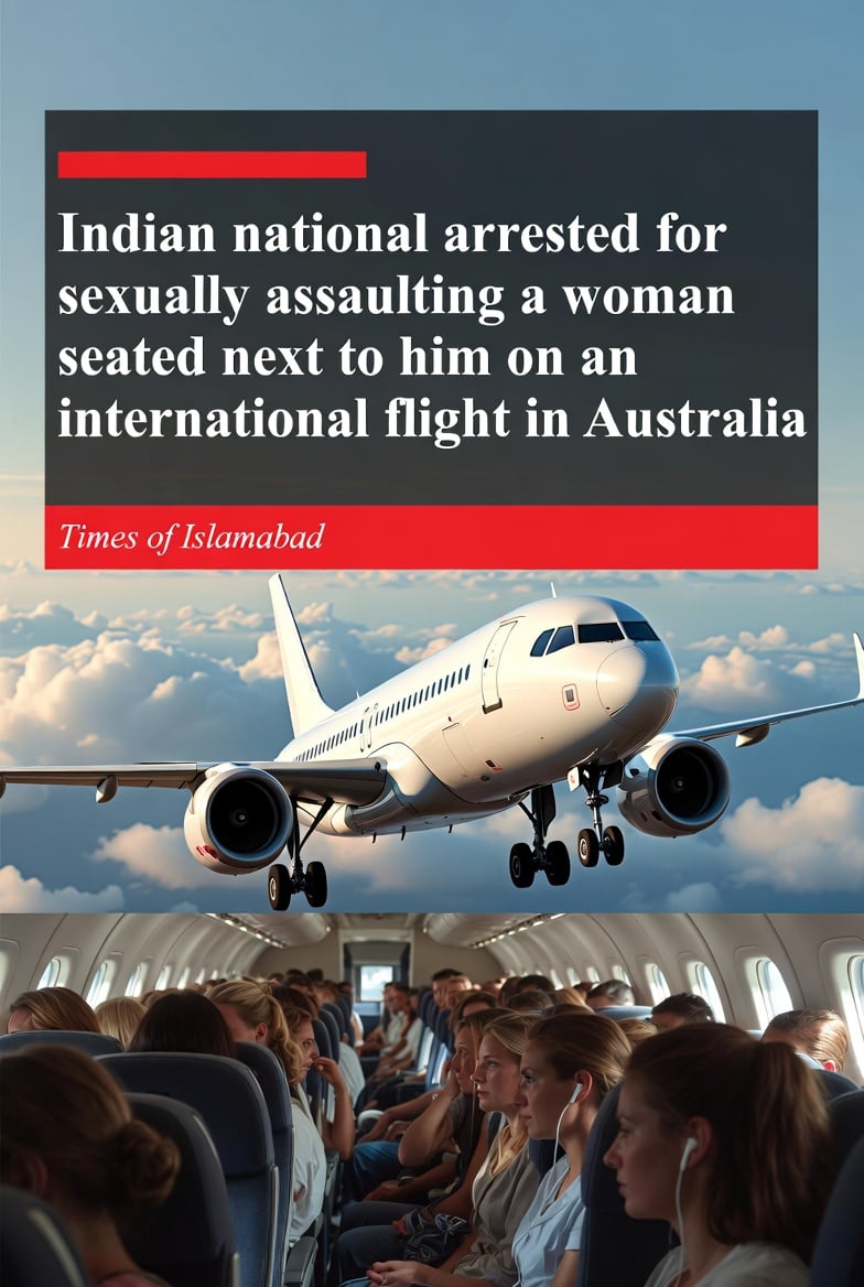 Indian National Arrested For Sexual Assault on a Next Seat Female Passenger in an  International Flight 