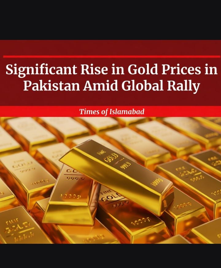 Gold Prices in Pakistan Today  Surge Amid Global Rally